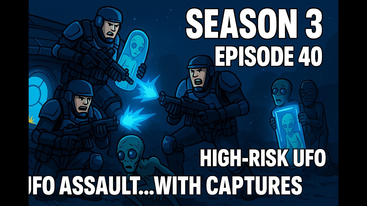 XCOM LW Rebalance S3E40 – High‑Risk UFO Assault… With Captures!