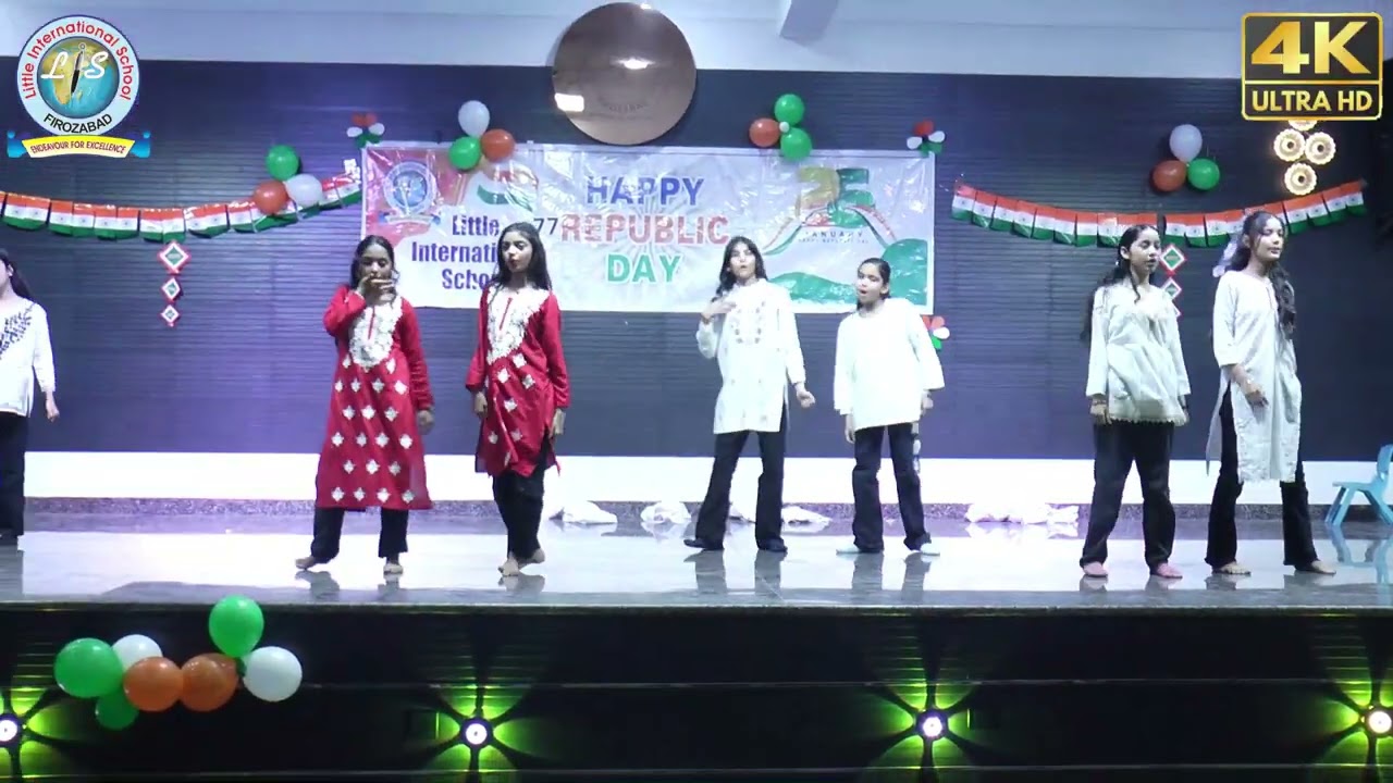 Naari Shakti Republic Day performance at little international school 