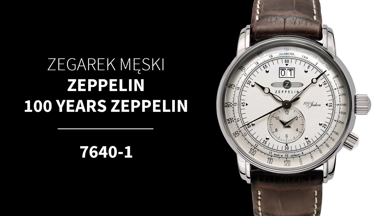 Zegarek Zeppelin 100 Years Zeppelin 7640-1 | Zegarownia.pl