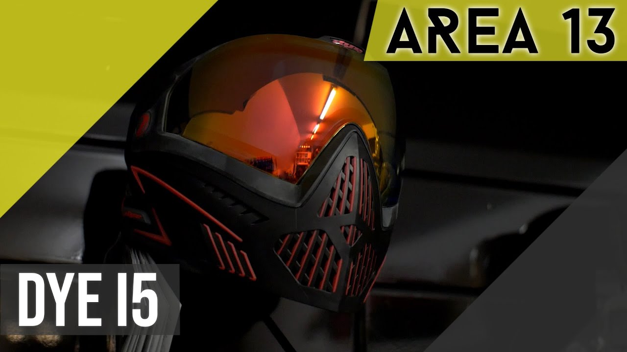 AREA13 | DYE i5 Maske | Vorstellung / Review | Airsoft & Paintball