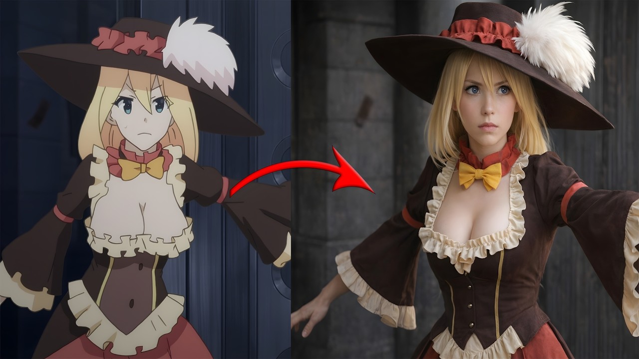 KonoSuba In Real Life 💥💧 |  この素晴らしい世界に祝福を！AI実写