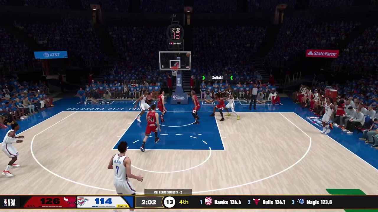 Chicago 🆚 Okc FinasG6
