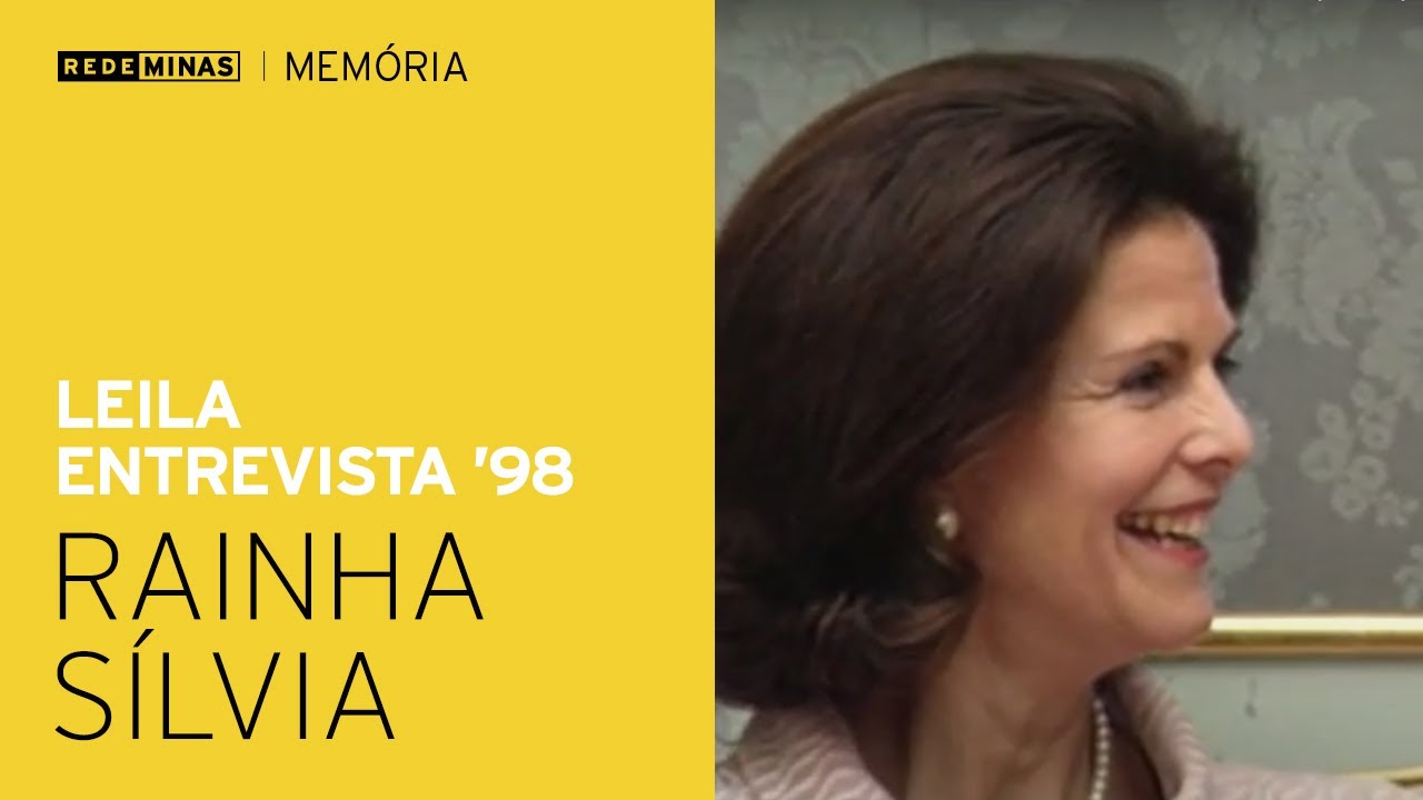 Entrevista com a Rainha Silvia da Suécia - Leila Entrevista (1998) [Rede Minas Memória]