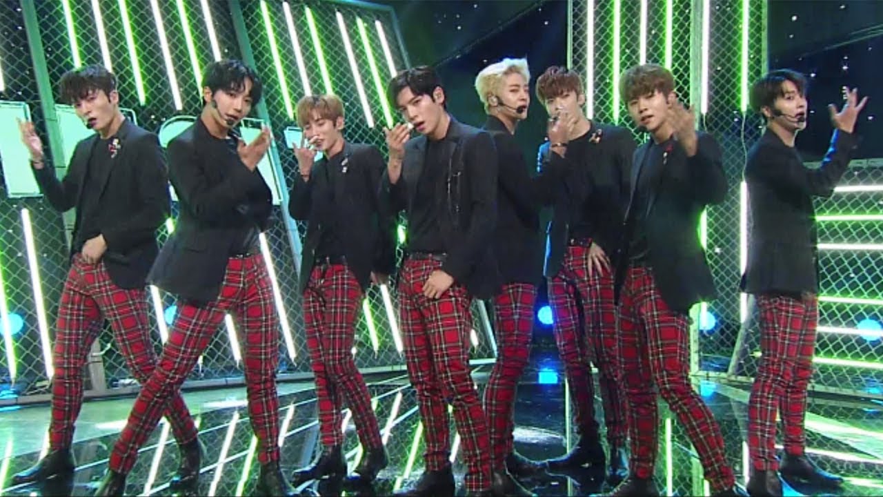 «Стадия дебюта» IN2IT - Удивительный @ Inkigayo 20171029