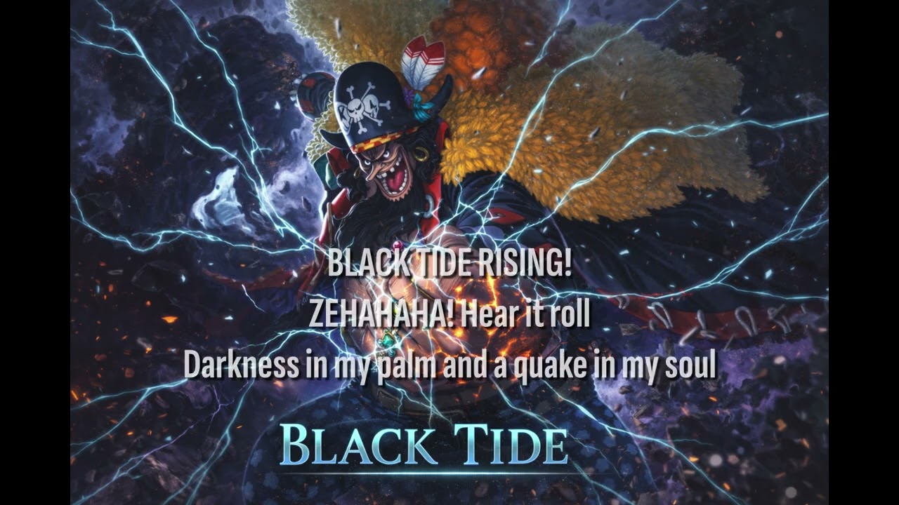 Marshall D. Teach RAP | BLACK TIDE | One Piece