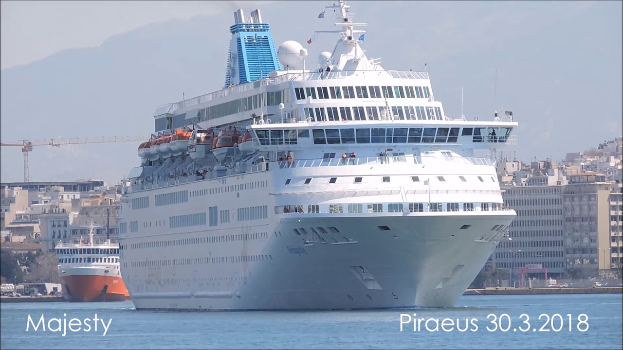 MAJESTY departure from Piraeus