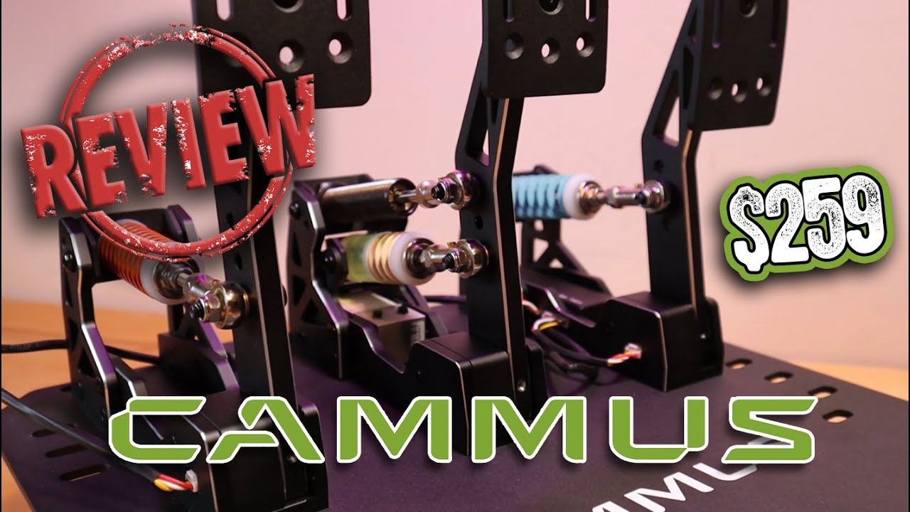 CAMMUS LC100 (V2) Pedals [REVIEW] These SIM RACING PEDALS are hard to ❤️