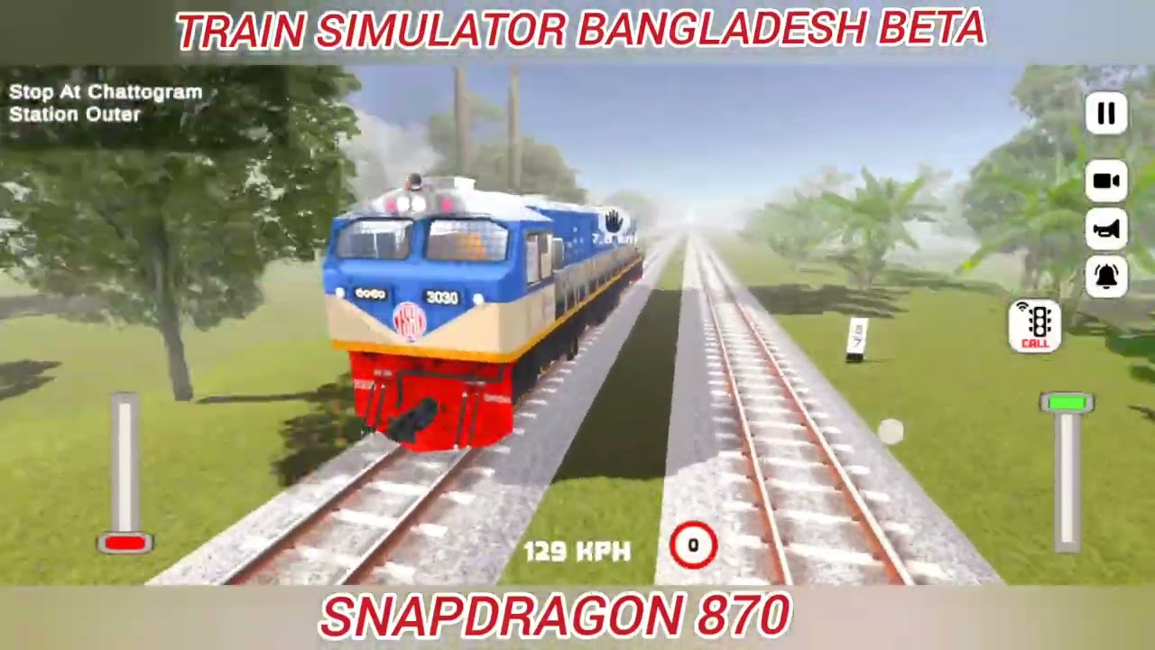 Loco speed test in TSBD beta testing 