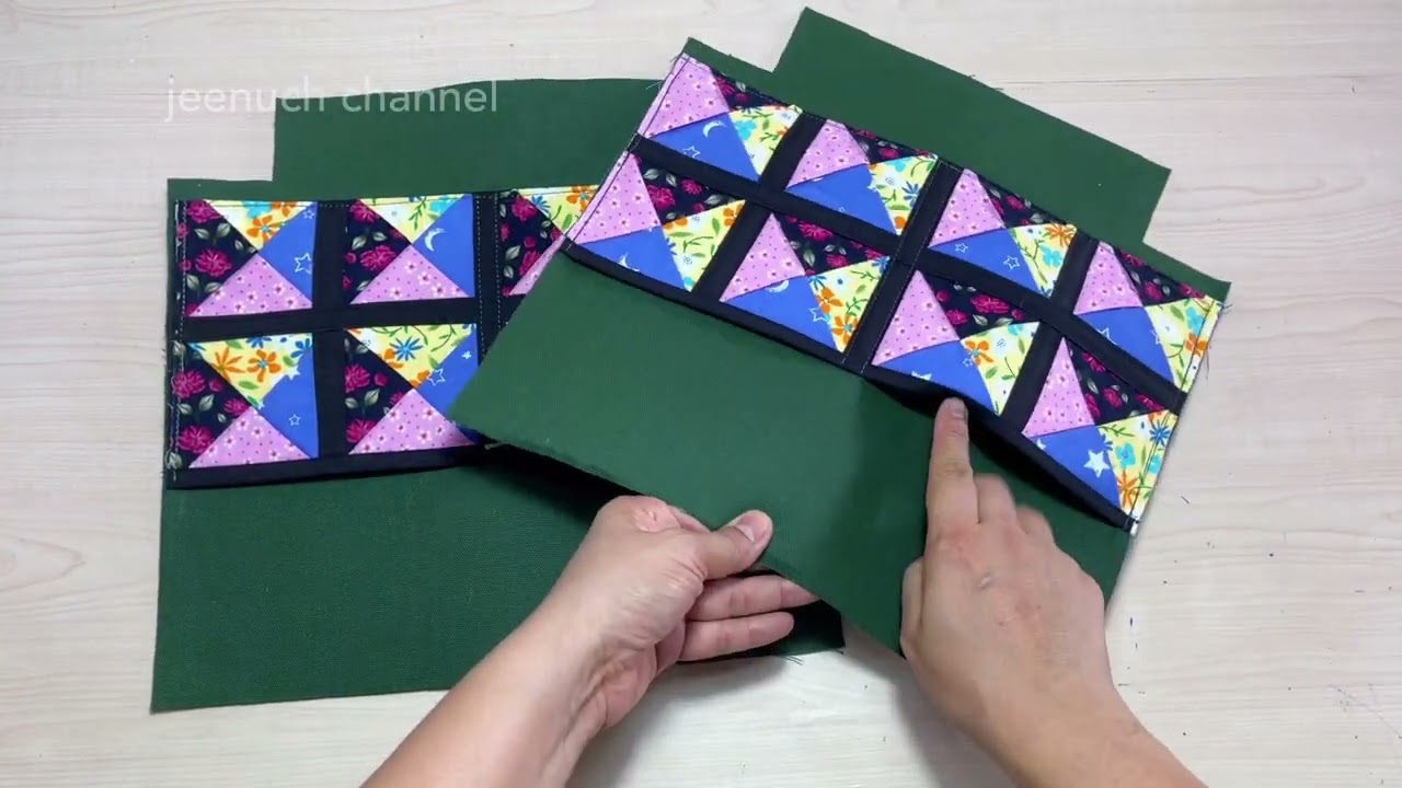 New style handbag with the scraps fabric | How to make hand bag | Sewing cloth bag