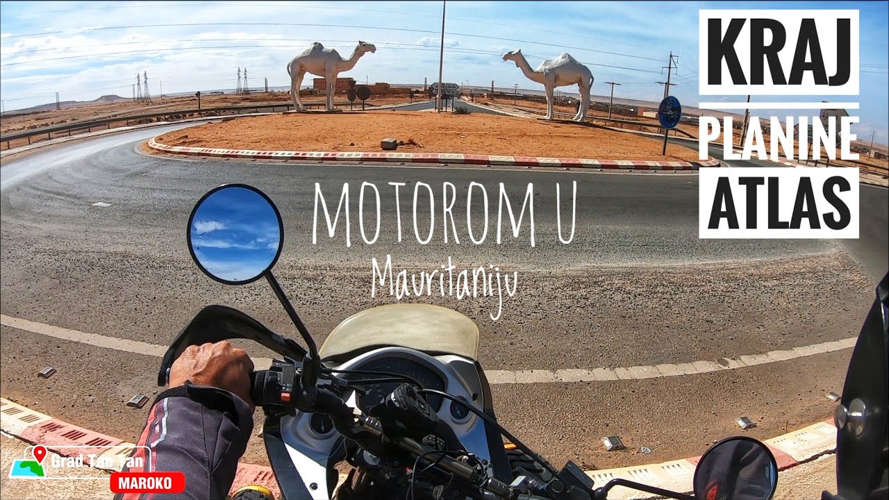 Motorom u Mauritaniju E50: Zbogom Atlase moj...