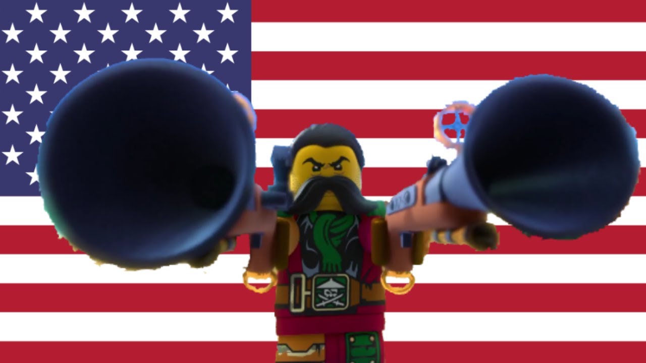 Ninjago Skybound but it's only Flintlocke (4th of July special)