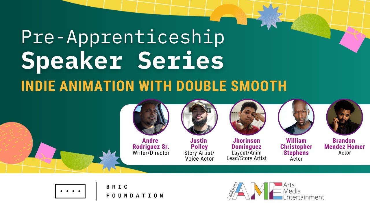 BRIC Speaker Series: Indie Animation with Double Smooth
