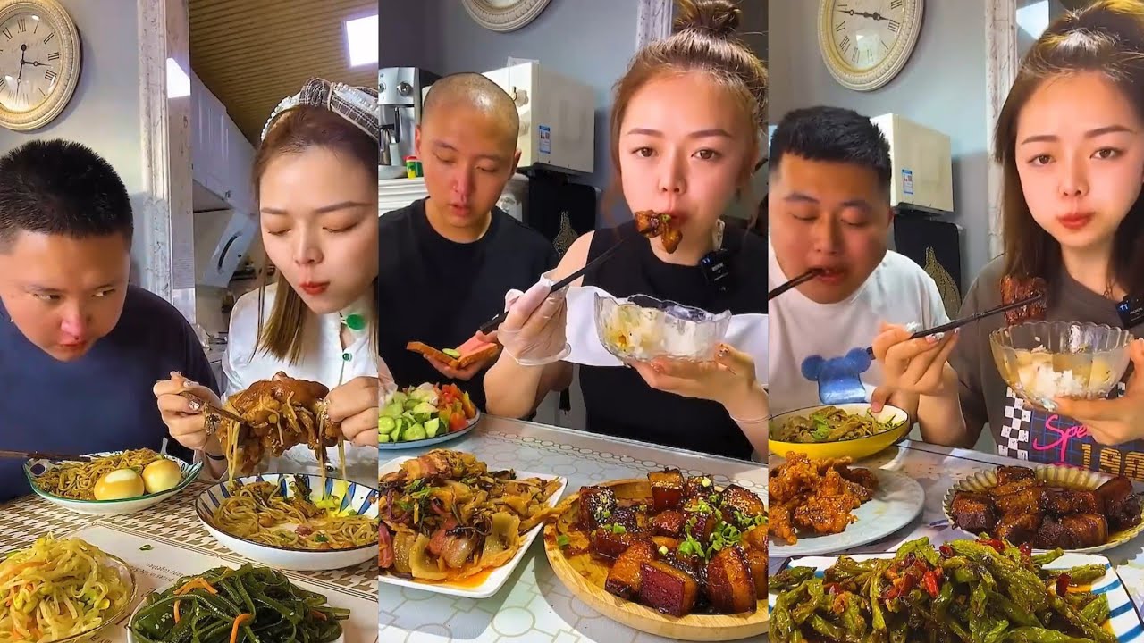 Funny Brother and Sister with Husband Yummy Food Eating Challenge|| Comedy 🤣|| Pranks 😂🤫