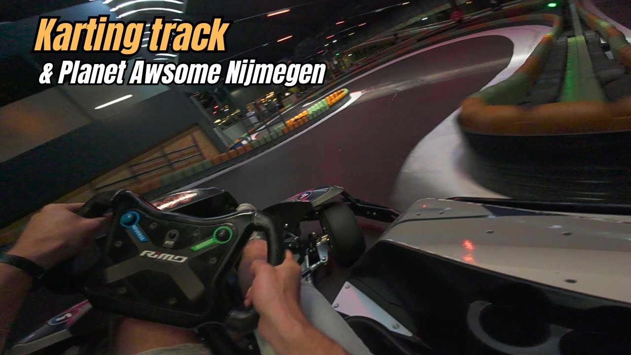 Indoor karting track Planet Awsome Nijmegen!