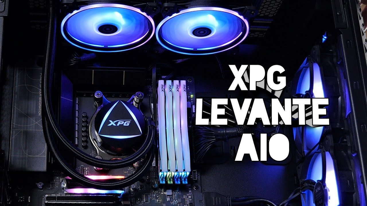 XPG Levante 240mm AIO unboxing and installation