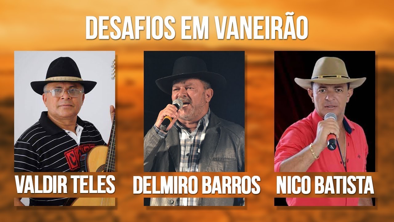 DISPUTA DE CAMPEÕES ENTRE DELMIRO BARROS, VALDIR TELES E NICO BATISTA