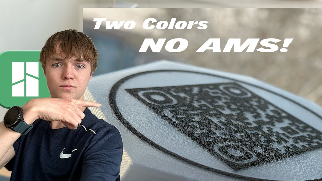 Get Two Colors On First Layer Without AMS // Bambu Studio