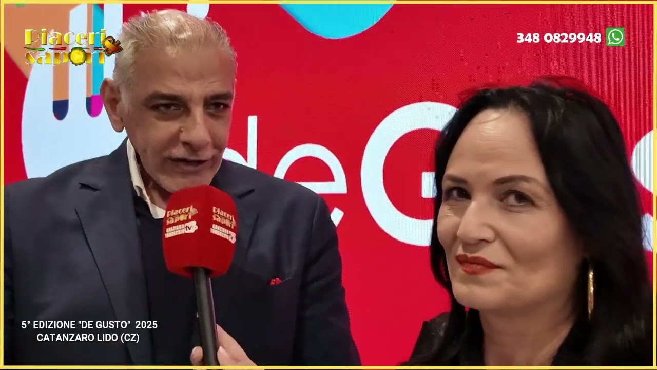 PIACERI & SAPORI -  5° EDIZIONE  DE GUSTO 2025    CATANZARO LIDO  (CZ) PRIMA PARTE