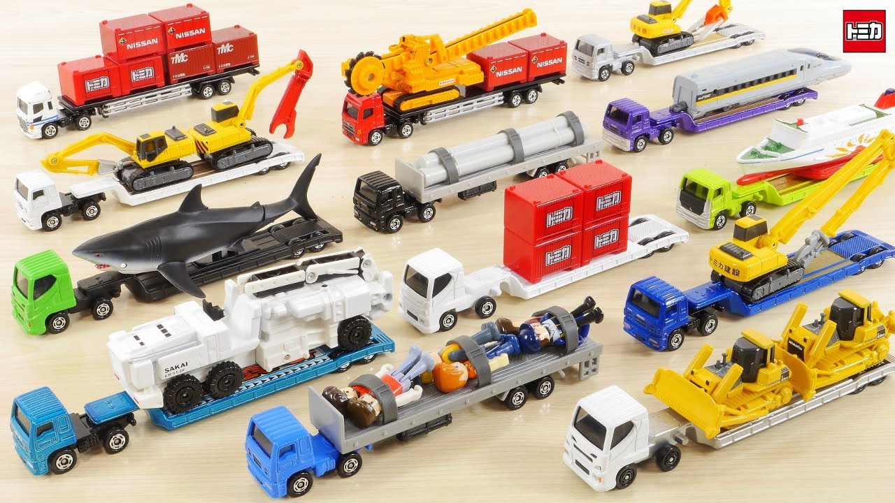 載せるもの変えて自分だけのロングトミカ爆誕！！ トミカ ロングトミカ 運搬車 搬送車 ／ Tomica