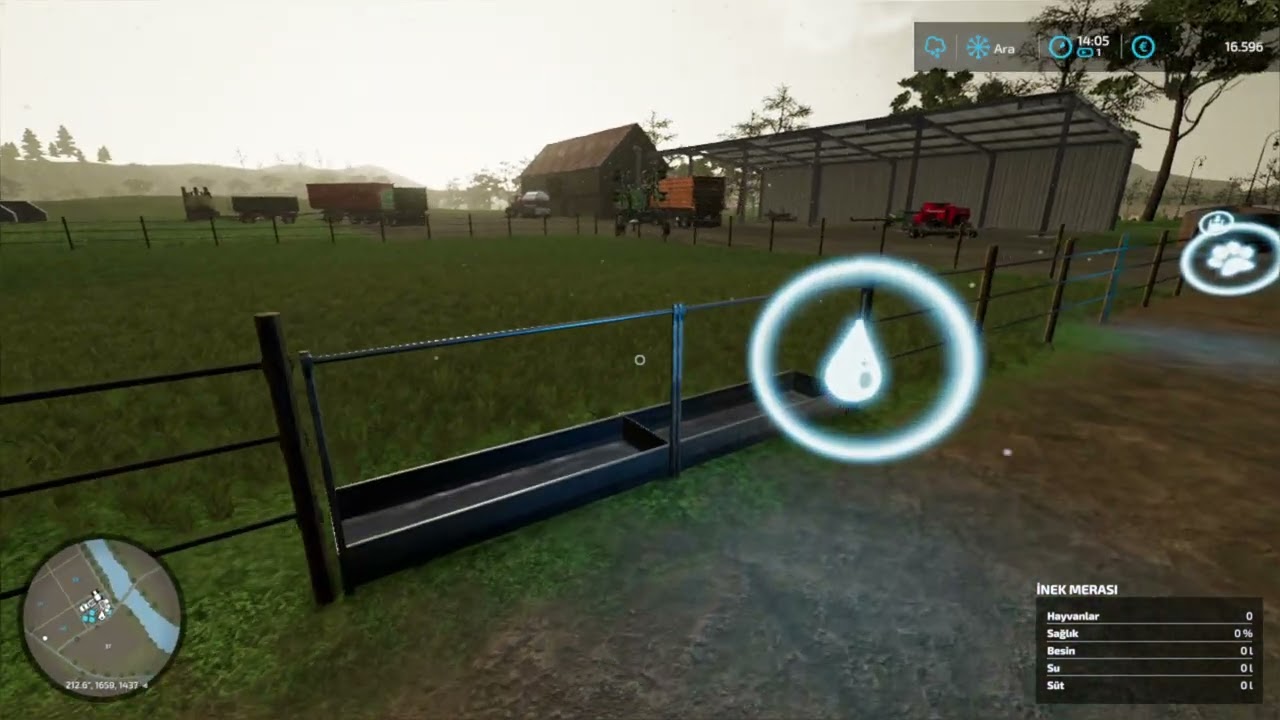 Farming Simulator 22 İnek/Yeni ahır /inek merası/inek yetiştiriciliği 🐄🐄🐄🐮