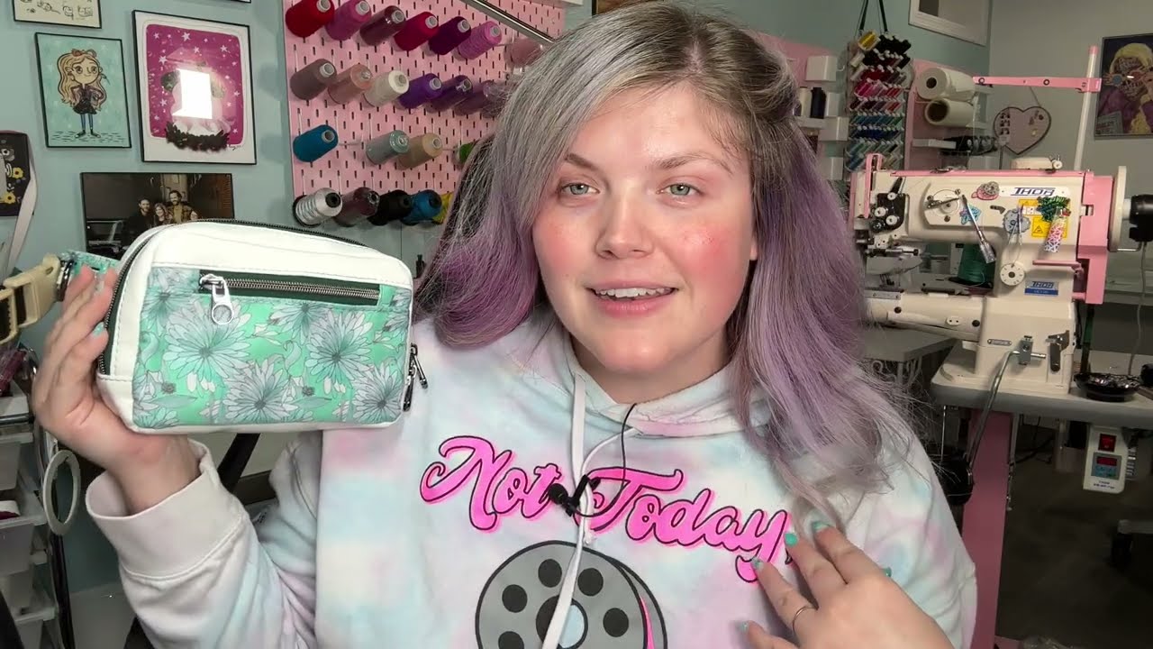 Making the Small Louie Waistpack - Modified By UhOh Creations! Marathon Sewciety!