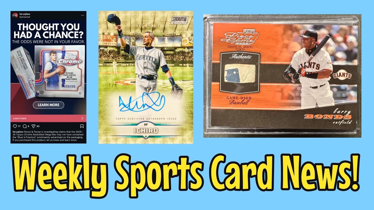 Big Breaker Buys Busted Hobby Discord! | Topps Lawsuit Coming? | & More Sports Card News!