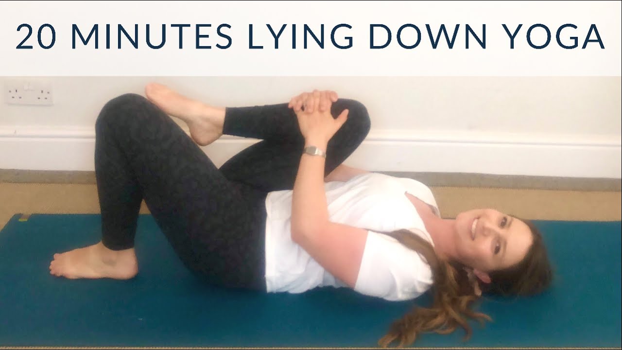 20 МИНУТ ЙОГИ ЛЕЖА | растяжка в положении лежа | йога лежа