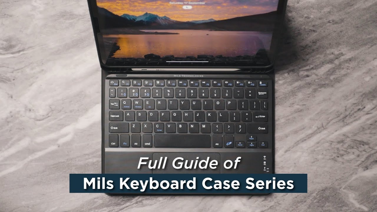 iPad Keyboard Affordable, Banyak Fiturnya? 😱 | Full Guide of Mils Keyboard Case Series