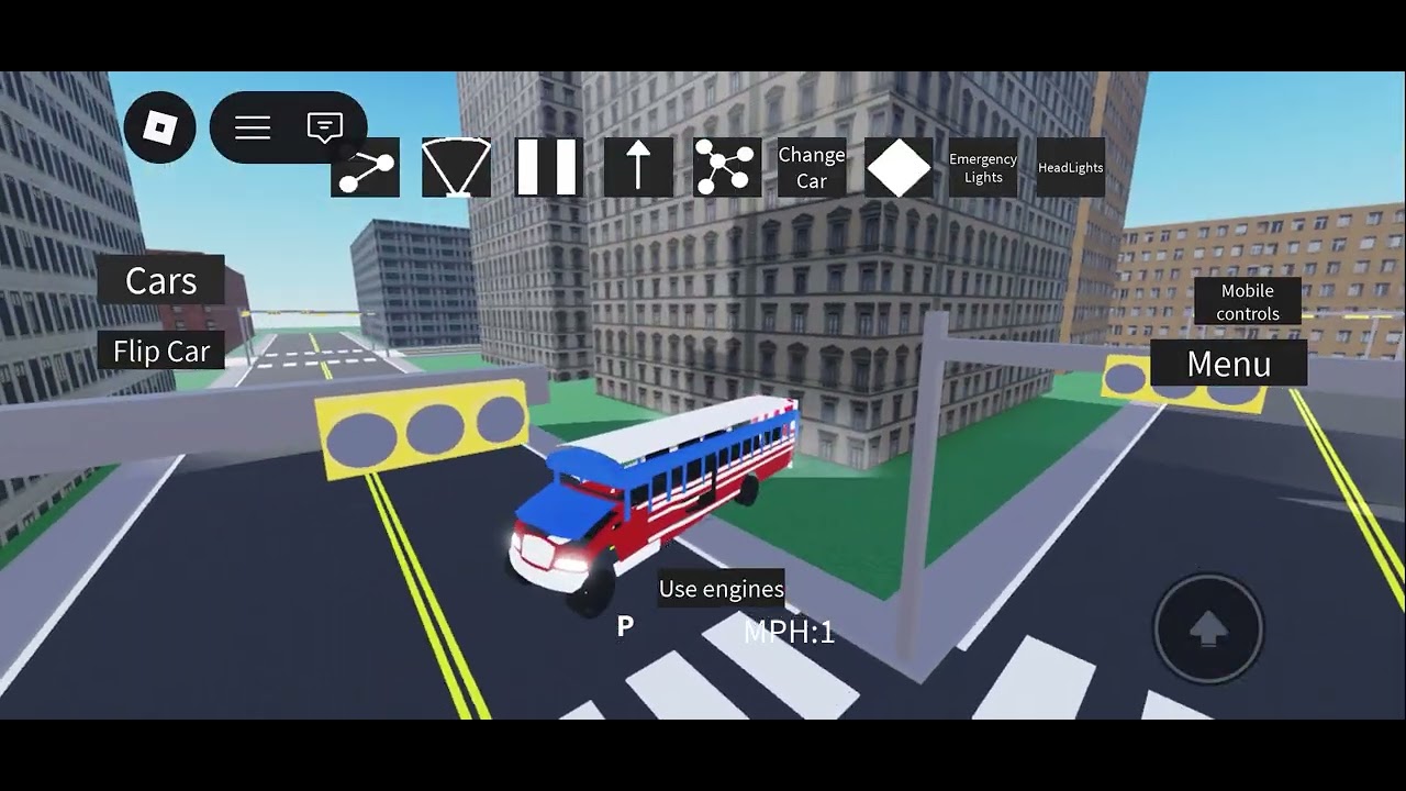 Roblox BMG car crash ￼