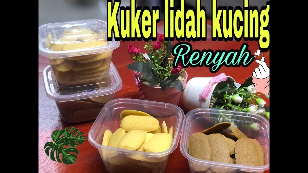 Resep lidah kucing renyah ll anti gagal