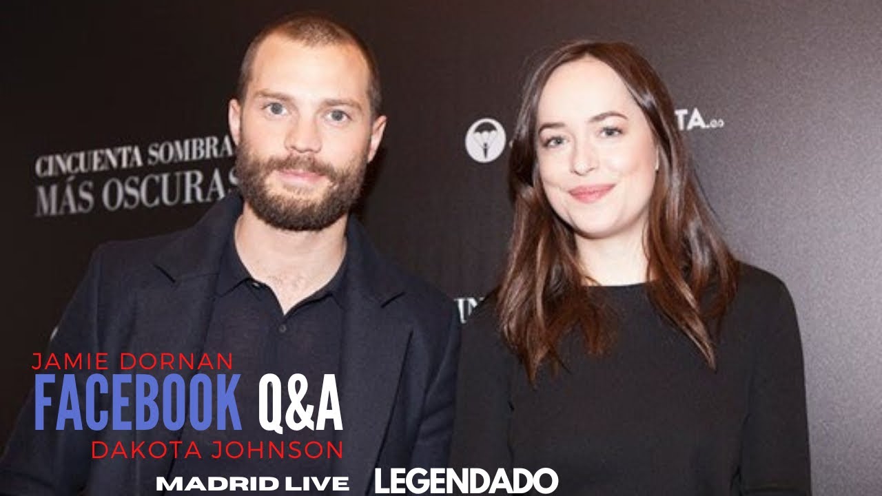 (LEGENDADO) #tb | Jamie Dornan & Dakota Johnson- F̳a̳c̳e̳b̳o̳o̳k̳ Q&A  - “50 SHADES DARKER”(2017)🗝️