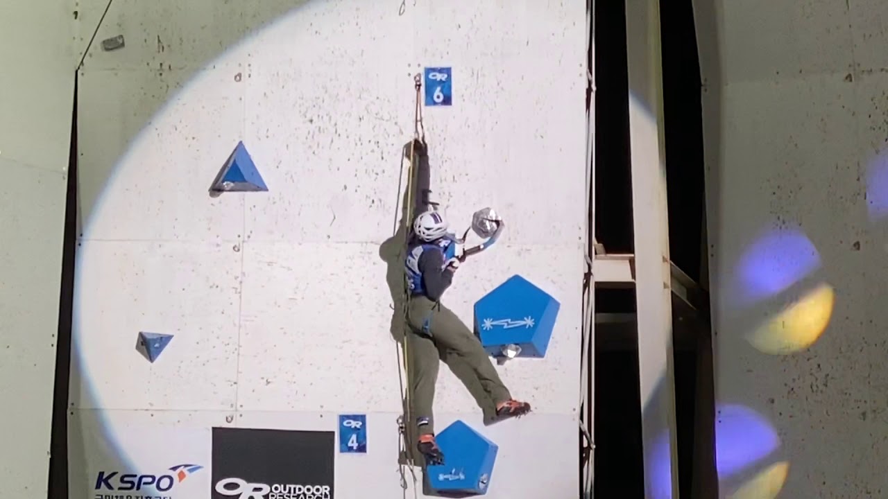 UIAA World Cup-Cheongsong, KOR   Semi Final GLATTHARD Yannick - SUI