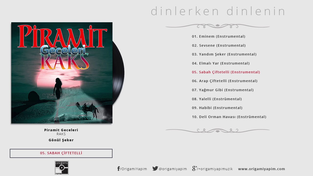 Sabah Çiftetelli / Gönül Şeker / Piramit Geceleri (Raks)