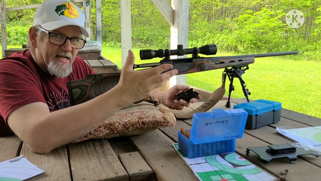 7mm-08 first shots Savage Axis