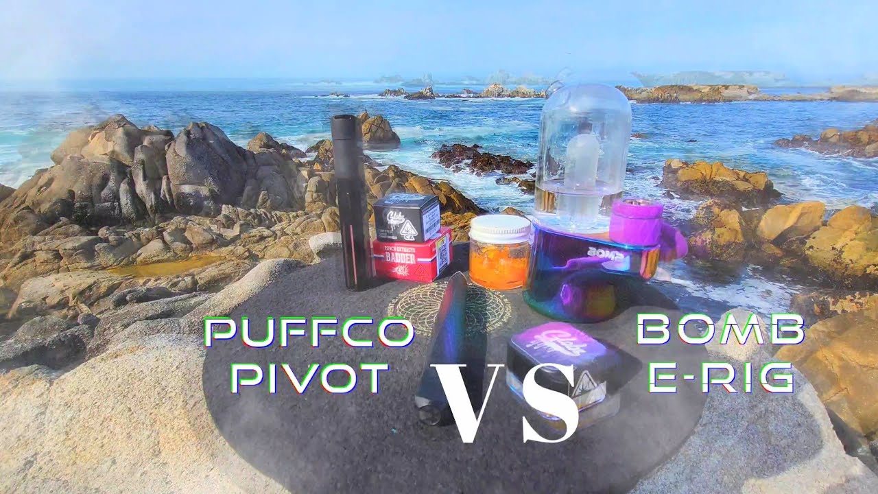 PUFFCO PIVOT vs BOMB E-RIG