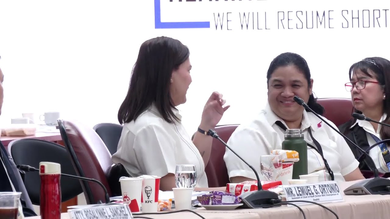 VP Sara appears before the House committee investigating alleged misuse of public funds  | Part 3