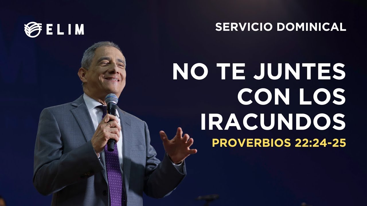 No te juntes con los iracundos | Proverbios 22:24-25