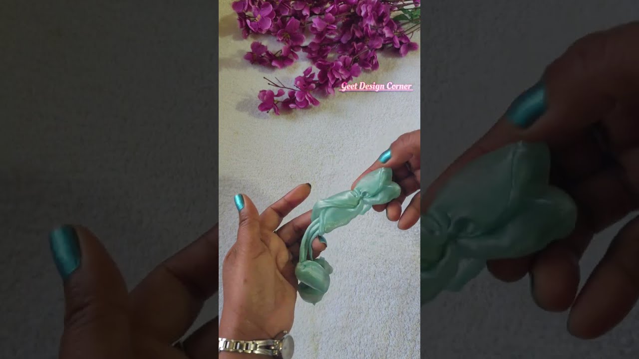 Handmade Rose Bud Latkan for Blouse | Simple & Trendy Design