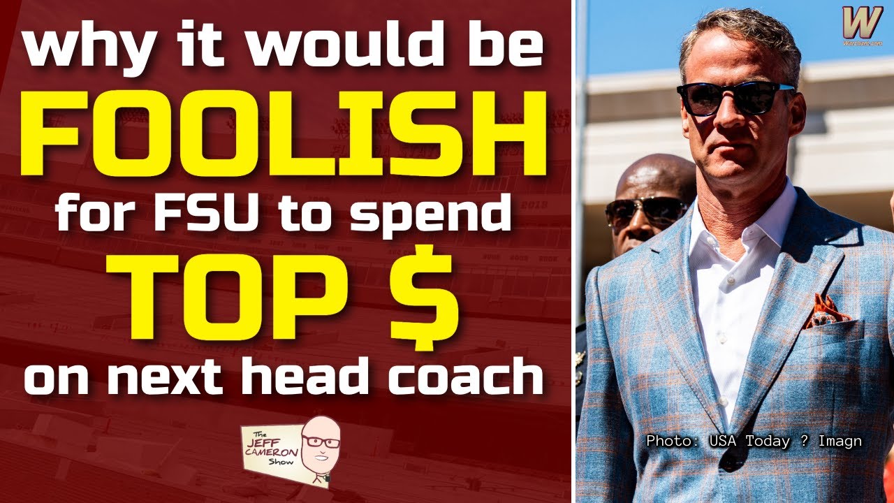 Почему команде FSU Football было бы глупо тратить большие деньги на следующего тренера | Шоу Джеф...