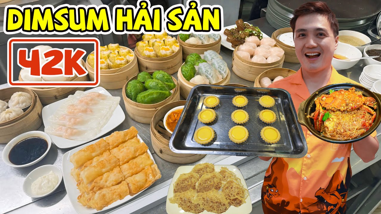 Chất Lượng Dimsum Hải Sản 42K Nhân Đầy Ngập Răng Đã Mắt Chắc Bụng