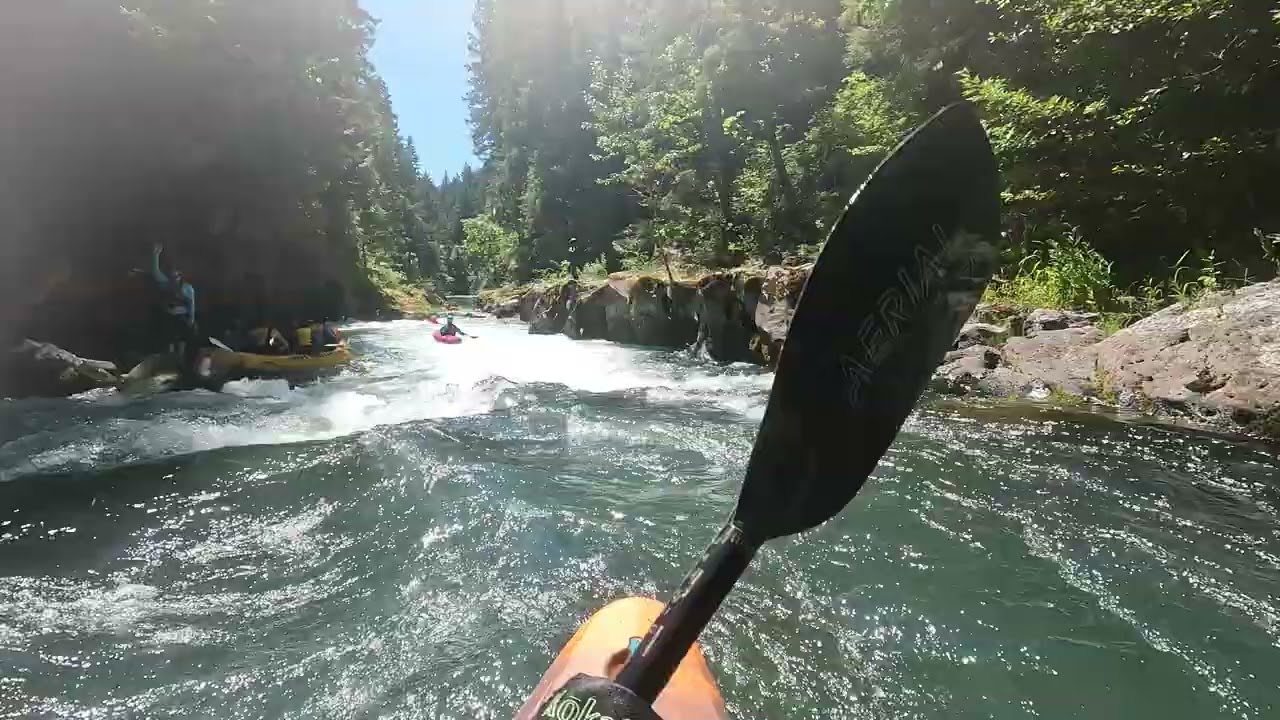 Orletta, White Salmon - Whitewater Kayaking