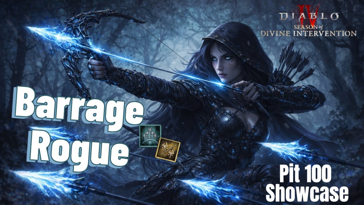 Barrage Rogue - Pit 100 Showcase - Diablo  4 Season 11