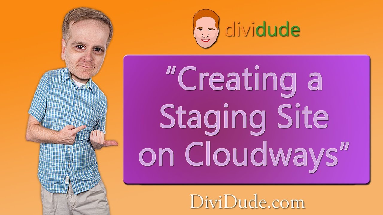 Creating a Staging Site on Cloudways
