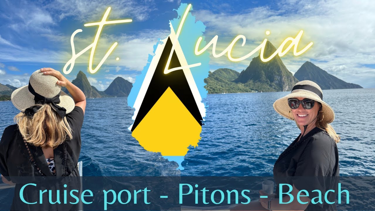 BREATHTAKING Saint Lucia Cruise Port - Pitons - Beach excursion