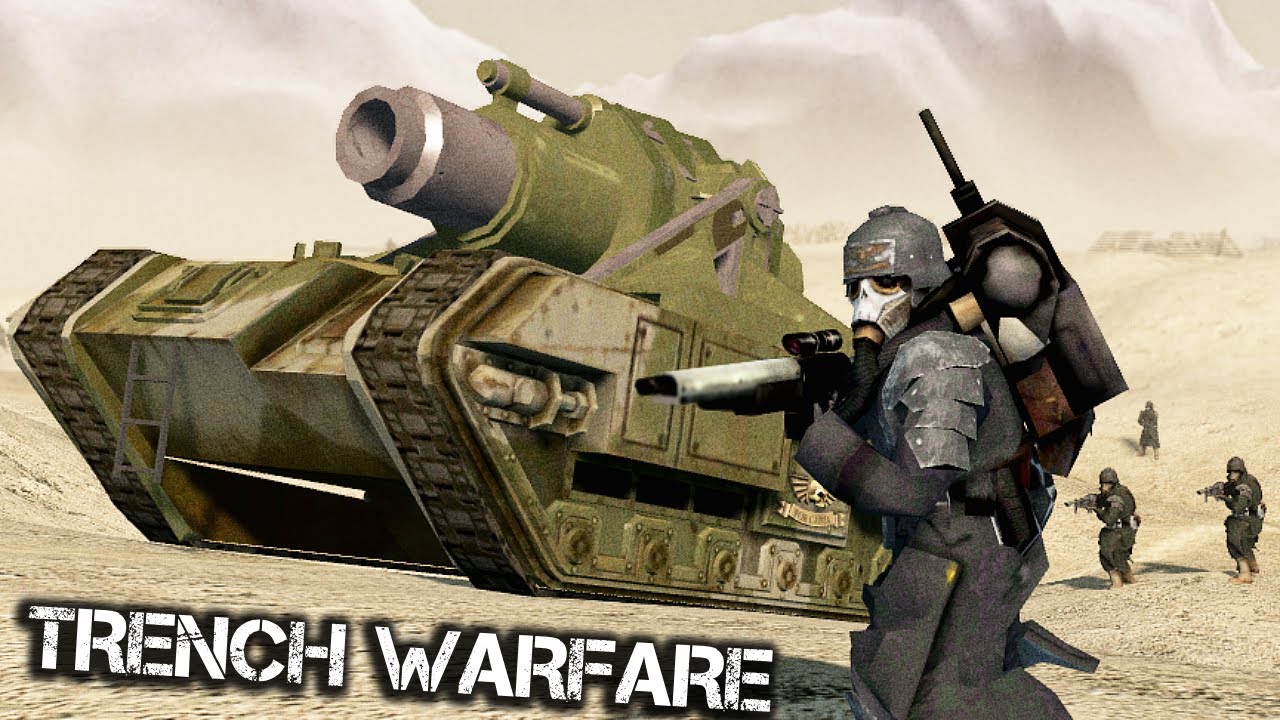 ULTIMATE MOD WARHAMMER 40K ▶ Death Korps of Krieg vs Blood Pact - Men of War: Assault Squad 2