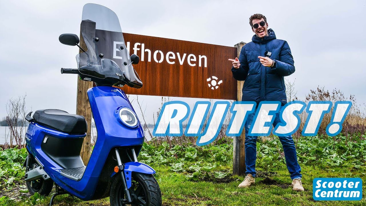 RIJTEST - NIU MQI+ PLUS SPORT 2021 - ELEKTRISCHE SCOOTER