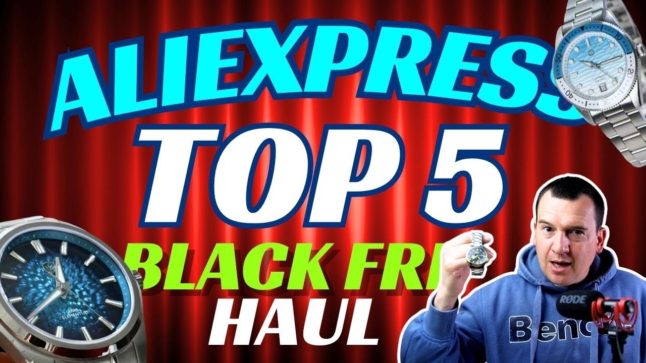 BlackFriday AliExpress Haul &mdash; 5 ЗАХВАТЫВАЮЩИХ часов