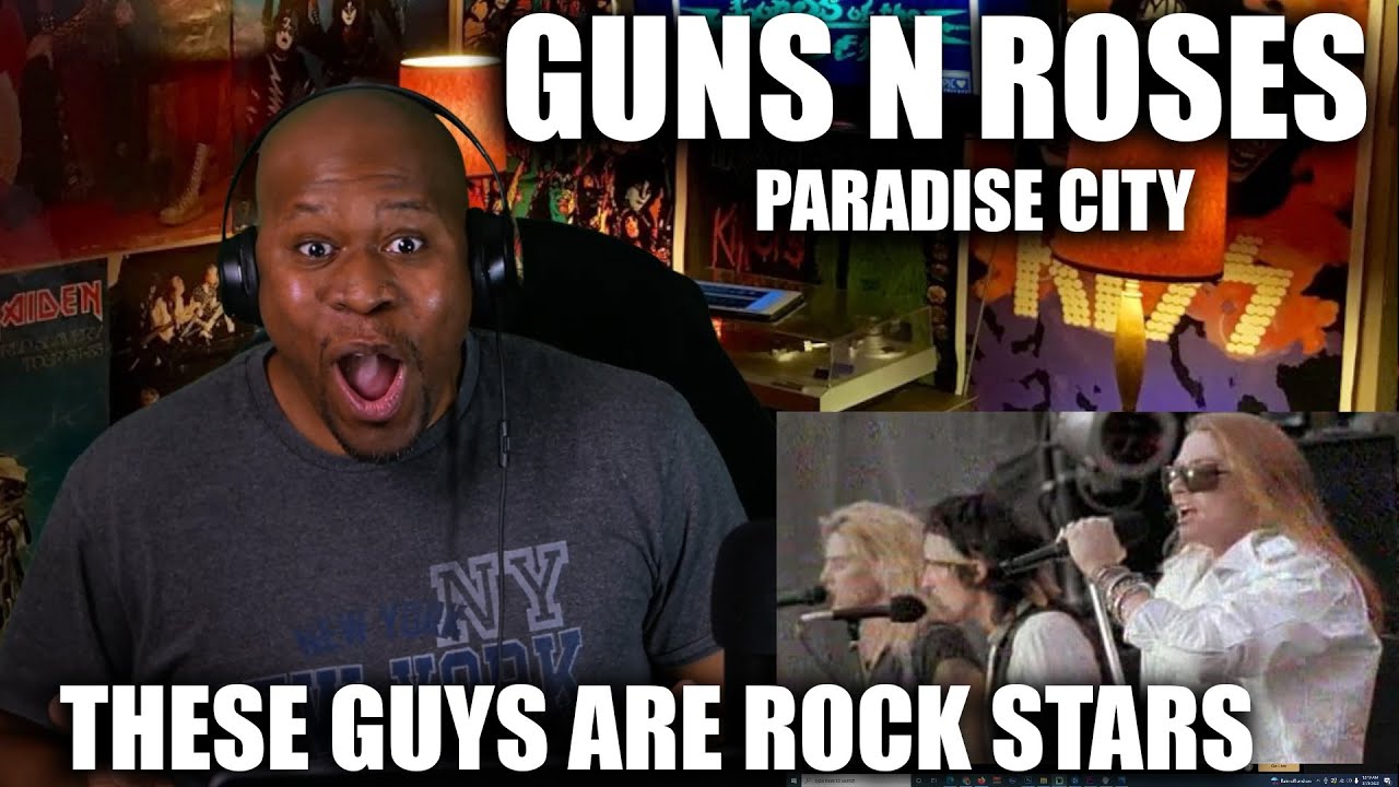 Checking out Guns N Roses Paradise City For The First Time