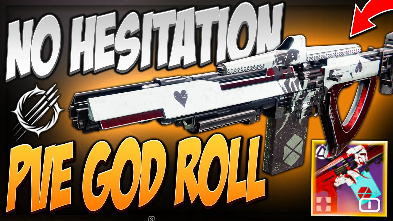 No Hesitation IS MUST HAVE (PvE God Roll) in Destiny 2 The Final Shape