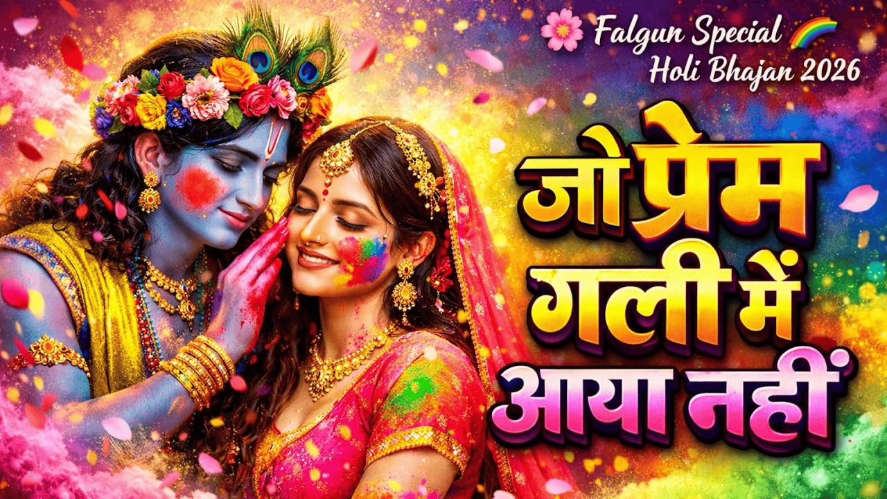 Jo Prem Gali Mein Aaya Nahi | जो प्रेम गली में आया नहीं | Krishna Bhakti Song | New Krishna Bhajan